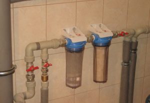 Установка проточного фильтра для воды в Краснодаре